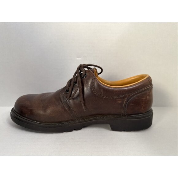 Havana Joe Men's Leather Shoes Low Derby Oxford Size 40 EU 9 US Brown Lace Up - Picture 6 of 12